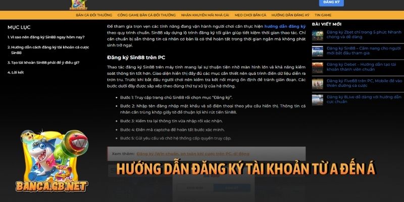 Tí nữa thì làm gà cho nhà cái vặt lông vì tội đăng ký ẩu 1 Hướng dẫn đăng ký tài khoản từ A đến Á